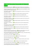 BSC 108 Kennedy University of Alabama Test 2 &vert; BSC 108 Exam 2 Review&comma; Study Guide & Practice Questions