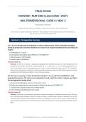 NUR 2392 MDC 2 Final Exam 2026&sol;2027 &vert; Rasmussen &vert; Complete Solutions &vert; Pass Guaranteed &ndash; A&plus; Graded&NewLine;&NewLine;