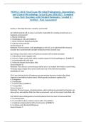 MIMG C185A Final Exam Microbial Pathogenesis&comma; Immunology&comma; and Clinical Microbiology Actual Exam 2026&sol;2027 &vert; Complete Exam-Style Questions with Detailed Rationales &vert; Graded A&plus; Verified &ndash; Pass Guaranteed