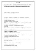 IT 341 FINAL EXAM &ndash; GEORGE MASON UNIVERSITY EXAM LATEST &NewLine;VERSION QUESTIONS WITH CORRECT ANSWERS 2026 EDITION  