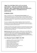 NR667 CEA FNP PRACTICE ACTUAL EXAM &NewLine;&lbrack;QUESTION 1- 200&rsqb; AND ANSWERS UPDATED &NewLine;2026&sol;2027&vert; 100&percnt; VERIFIED&vert;DETAILED RATIONALES &NewLine;PASS GUARANTEED A&plus; GRADED &vert;INSTANT &NewLine;DOWNLOAD 