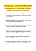 NURSING 211 EXAM 2 Comprehensive Resource To Help You &NewLine;Ace 2026-2027 Exams Includes Frequently Tested Questions &NewLine;With ELABORATED 100&percnt; Correct COMPLETE SOLUTIONS &NewLine;Guaranteed Pass First Attempt&excl;&excl; Current Update&excl;&excl; 