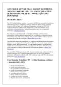 AWS CLOUD ACTUAL EXAM 2026&sol;2027 &lbrack;QUESTION 1- &NewLine;200&rsqb; AND ANSWERS UPDATED 2026&sol;2027&vert; PRACTICE &NewLine;QUESTIONS&vert;DETAILED RATIONALES &vert;INSTANT &NewLine;DOWNLOAD 