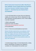 NAVLE Canine Exam Actual Exam 2026 &vert;&vert; Most Recent &NewLine;Exam 2026&vert;2027 Actual Complete Real Exam Questions &NewLine;And Correct Answers &lpar;Verified Answers&rpar; Already &NewLine;Graded A&plus; &vert; Guaranteed Success&excl; Newest Exam &vert;                   &NewLine;Just Released&excl;&excl;