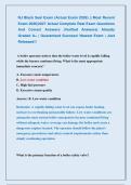 NJ Black Seal Exam &lpar;Actual Exam 2026&rpar; &vert;&vert; Most Recent &NewLine;Exam 2026&vert;2027 Actual Complete Real Exam Questions &NewLine;And Correct Answers &lpar;Verified Answers&rpar; Already &NewLine;Graded A&plus; &vert; Guaranteed Success&excl; Newest Exam &vert; Just &NewLine;Released&excl;&excl;