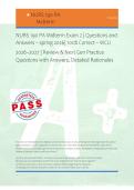 NURS 190 PA Midterm Exam &vert; Questions and Answers &ndash; spring 2026&vert; 100&percnt; Correct &ndash; WCU 2026&ndash;2027 &vert; Review & Next Gen Practice Questions with Answers&comma; Detailed Rationales