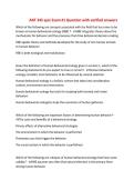 ANT 345 quiz Exam &num;1 Question with verified answers