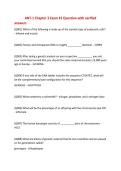 ANT-1 Chapter 3 Exam &num;1 Question with verified&NewLine;answers