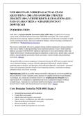 NUR 6001 EXAM 3 ORIGINALACTUAL EXAM &NewLine;&lbrack;QUESTION 1- 200&rsqb; AND ANSWERS UPDATED &NewLine;2026&sol;2027&vert; 100&percnt; VERIFIED&vert;DETAILED RATIONALES &NewLine;PASS GUARANTEED A&plus; GRADED &vert;INSTANT &NewLine;DOWNLOAD 