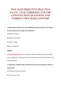 WGU D118 EXAM Bundle &vert; Update Questions with complete and Verified solutions&period;