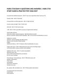 NURS 3730 EXAM 4 QUESTIONS AND ANSWERS &vert; NURS 3730 STUDY GUIDE & PRACTICE TEST 2026&sol;2027