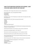 NURS 2730 FOUNDATIONS QUESTIONS AND ANSWERS &vert; NURS 2730 STUDY GUIDE & PRACTICE TEST 2026&sol;2027