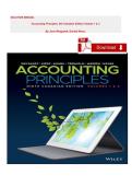 Solution Manual Accounting Principles 9th Canadian Edition Weygandt Kieso Volume 1 & 2 Complete Step-by-Step Answers A&plus;
