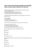 NURS 110 FINAL EXAM REVIEW QUESTIONS AND ANSWERS &vert; NURS 110 STUDY GUIDE & PRACTICE TEST 2026&sol;2027