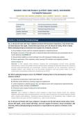 NSG 530 Exam 4 2026&sol;2027 &vert; Wilkes Advanced Pathophysiology &vert; Verified Q&A &vert; Grade A &vert; Pass Guaranteed&NewLine;&NewLine;