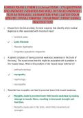 COMSAE PHASE 1 FORM 114 Actual EXAM &ndash; 176 QUESTIONS AND ANSWERS &vert; VERIFIED AND WELL DETAILED ANSWERS &vert; PLUS RATIONALES &vert; GUARANTEED PASS &vert; LATEST EXAM UPDATE &vert; STUVIA VERIFIED &vert; EXAM PREP &vert; STUDY GUIDE &vert; PRACTICE TEST