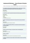 Anatomical Pathology &mdash; Exam Review & Practice Guide