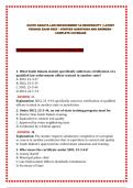 SOUTH DAKOTA LAW ENFORCEMENT LE RECIPROCITY &vert; LATEST VERSION EXAM PREP - VERIFIED QUESTIONS AND ANSWERS - COMPLETE COVERAGE&NewLine;&NewLine;