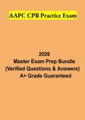 AAPC CPB Practice Exam Study Guide 2026 &vert; Certified Professional Biller Exam Review & Test Prep