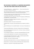 BSC 2010 EXAM 4 CHAPTERS 14-17 QUESTIONS AND ANSWERS &vert; BSC 2010 STUDY GUIDE & PRACTICE TEST 2026&sol;2027