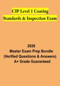 CIP Level 1 Coating Standards & Inspection Exam Guide 2026 &vert; AMPP Basic Coatings Inspector Study Guide