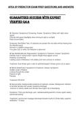 APEA 3P PREDICTOR EXAM PREP QUESTIONS AND ANSWERS