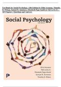 Test Bank for Social Psychology&comma; 12th Edition by Elliot Aronson&comma; Timothy D&period; Wilson&comma; Samuel R&period; Sommers&comma; Elizabeth Page-Gould & Neil Lewis Jr&period; &vert; All Chapters &vert; Questions & Answers &vert; 2027&NewLine;