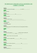 FIN 3003 EXAM 1 UPDATED ACTUAL QUESTIONS AND&NewLine;CORRECT ANSWERS