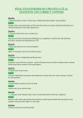 FINAL EXAM FOR HIM 415 UPDATED ACTUAL&NewLine;QUESTIONS AND CORRECT ANSWERS