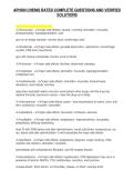 APHON CHEMO RATED COMPLETE QUESTIONS AND VERIFIED&NewLine;SOLUTIONS
