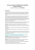 FCLE Exam 2026&sol;2027 &ndash; Florida Civic Literacy Exam &vert; 100 Practice Questions with Verified Answers