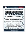 NURS 231 Pathophysiology &mdash; INSTANT PDF DOWNLOAD &mdash; Verified NURS 231 Module 8 Exam Prep &vert; Portage Learning &vert; Q & A &vert; 2026&sol;2027 Edition &lpar;PDF&rpar; &period;