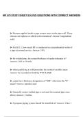 API 570 STUDY SHEET SOLVED QUESTIONS WITH CORRECT ANSWERS