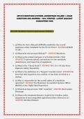 2W151B MUNITIONS SYSTEMS JOURNEYMAN VOLUME 1 &vert; EXAM QUESTIONS AND ANSWERS - 100&percnt; VERIFIED - LATEST 2026&sol;2027 GUARANTEED PASS