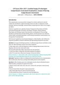 CST Exam 2026&sol;2027 &ndash; Certified Surgical Technologist Comprehensive Assessment &vert; 100 Practice Questions with Verified Answers