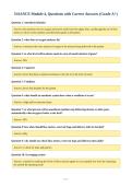 DAANCE Module 4&comma; Questions with Correct Answers &lpar;Grade A&plus;&rpar;