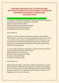 RIMS CRMP EXAM NEWEST 2026 TEST BANK QUESTIONS WITH CORRECT ANSWERS & DETAILED RATIONALES &vert;CERTIFIED RISK MANAGEMENT PROFESSIONAL COMPREHENSIVE  PREP LATEST UPDATE