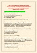 CSPR &ndash; CERTIFIED SPECIALIST PAYMENT REP &lpar;HFMA&rpar;  ACTUAL EXAM 2026 &ndash; COMPREHENSIVE PRACTICE TEST 200 QUESTIONS WITH VERIFIED ANSWERS & DETAILED  RATIONALES LATEST UPDATE