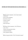 APM PMQ TEST PAPER QUESTIONS AND SOLUTIONS GRADED A A&plus;