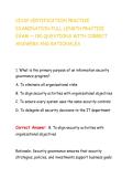CISSP CERTIFICATION PRACTICE &NewLine;EXAMINATION FULL-LENGTH PRACTICE &NewLine;EXAM &mdash; 150 QUESTIONS WITH CORRECT &NewLine;ANSWERS AND RATIONALES
