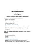 NCSBA Journeyman Beekeeping Exam Questions and Answers&vert; Latest Update&vert; Pass Guaranteed