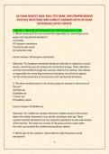 ILE EXAM NEWEST 2026&colon; REAL TEST BANK &vert;400 COMPREHENSIVE &NewLine;PRACTICE QUESTIONS AND CORRECT ANSWERS WITH DETAILED &NewLine;RATIONALES LATEST UPDATE