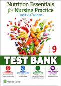 Test Bank &mdash; Nutrition Essentials for Nursing Practice&comma; 9th Edition &mdash; Susan G&period; Dudek &mdash; ISBN 9781975161125&NewLine;