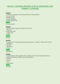 EXAM 3 - NUR 504 UPDATED ACTUAL QUESTIONS AND&NewLine;CORRECT ANSWERS