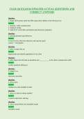 CSAD 126 EXAM &num;4 UPDATED ACTUAL QUESTIONS AND&NewLine;CORRECT ANSWERS