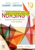 Test Bank For Public Health Nursing&colon; Population-Centered Health Care in the Community 10th Edition by Marcia Stanhope & Jeanette Lancaster ISBN 9780323582247 Chapters&lpar;1 to 46&rpar;