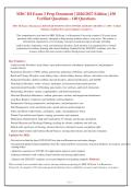  &NewLine;MDC III Exam 3 Prep Document &vert; 2026&sol;2027 Edition &vert; 150 Verified Questions - 140 Questions  &NewLine;
