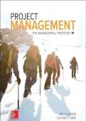 Test Bank For Project Management&colon; The Managerial Process 7th Edition by Erik W&period; Larson & Clifford F&period; Gray ISBN 9781259666094 Chapters&lpar;1 to 16&rpar;