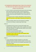 CJE FUNDAMENTALS BENCHMARK EXAM 2 EXAM ACTUAL 2026&sol;2027 &NewLine;TEST BANK HIGH YIELD PRACTICE QUESTIONS AND STUDY GUIDE &NewLine;COMPLETE ACCURATE EXAM