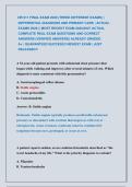 NR 511 FINAL EXAM 2026 &lpar;THREE DIFFERENT EXAMS&rpar; &vert;  &NewLine;DIFFERENTIAL DIAGNOSIS AND PRIMARY CARE &vert; ACTUAL &NewLine;EXAMS 2026 &vert;&vert; MOST RECENT EXAM 2026&vert;2027 ACTUAL &NewLine;COMPLETE REAL EXAM QUESTIONS AND CORRECT &NewLine;ANSWERS &lpar;VERIFIED ANSWERS&rpar; ALREADY GRADED                  